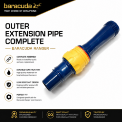 OUTER EXTENSION PIPE COMPLETE BARACUDA RANGER